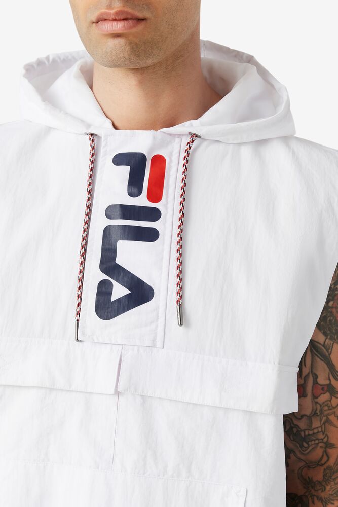 Tops Fila Soul Vest Hombre Wht/Peac/Cred | 067832UWN