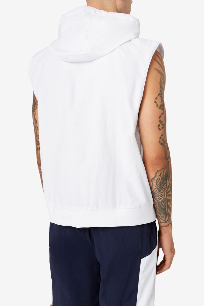 Tops Fila Soul Vest Hombre Wht/Peac/Cred | 067832UWN