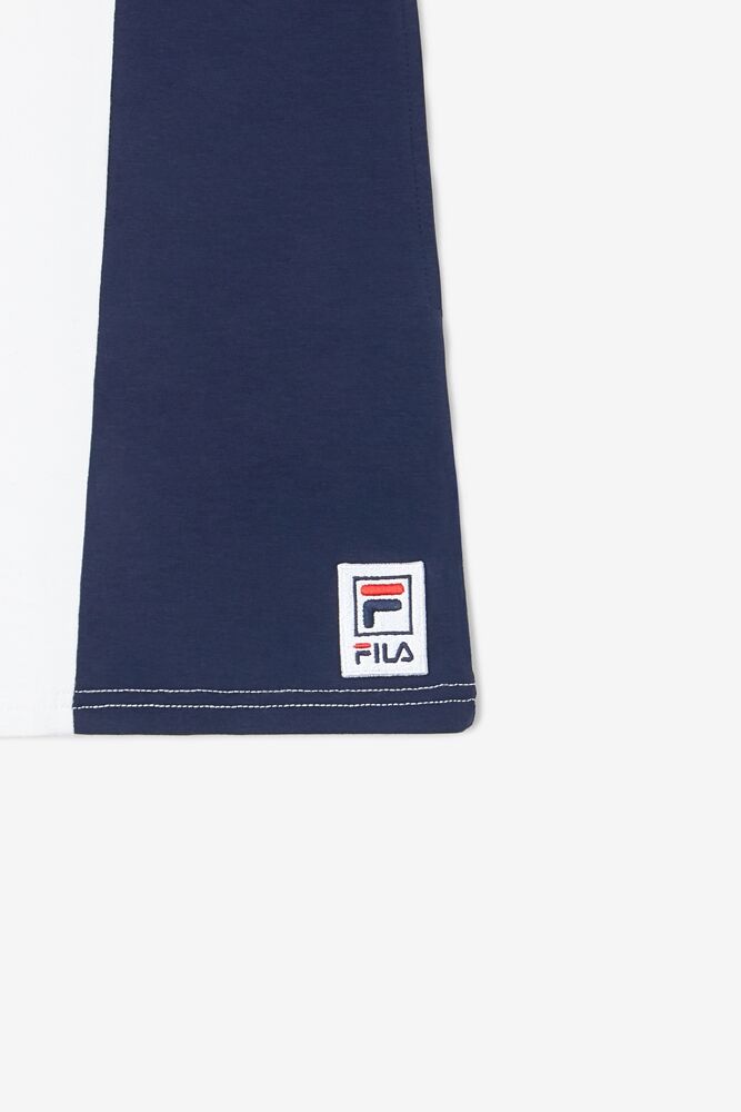 Tops Fila T-shirt Dress Unisex Azul Marino | 460759BKF