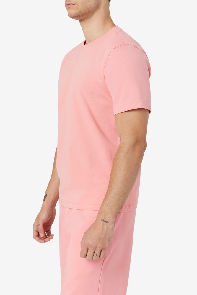 Tops Fila Vinny Tee Unisex 681 Strawberry Ice | 149385BSK