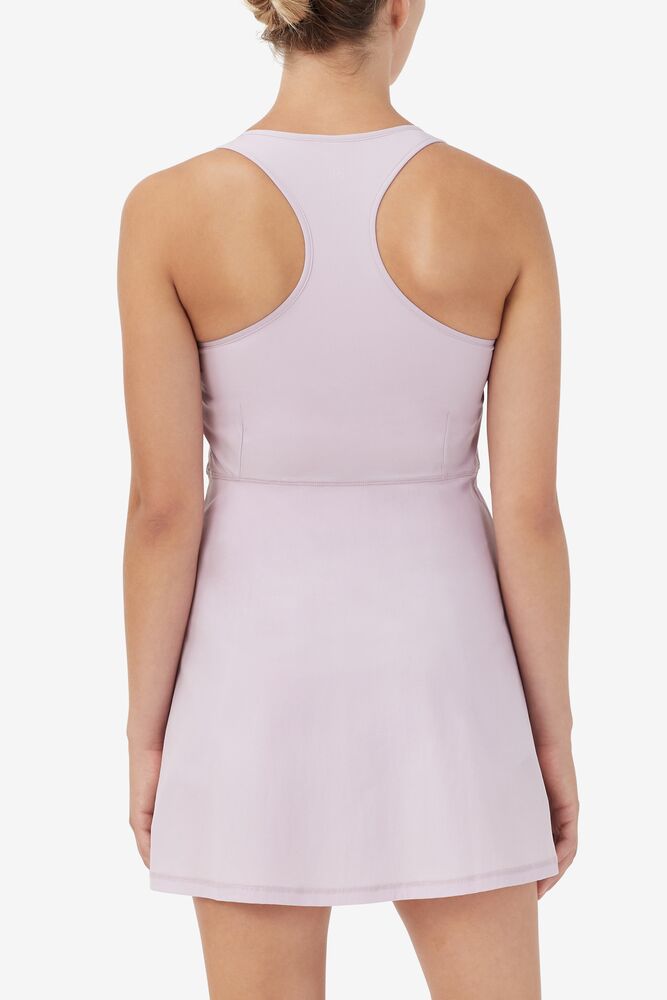 Vestido Fila Tie Breaker Dress Mujer Lavanda | 491520GVA