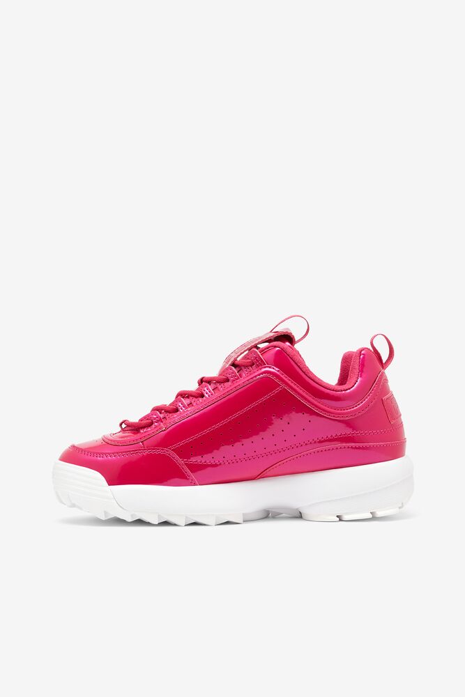 Zapatillas Gruesas Fila Disruptor 2 Liquid Luster Chunky Sneakers Mujer 662 Bryg/Bryg/Wht | 360854VPN