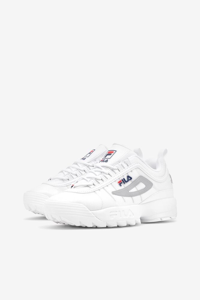 Zapatillas Gruesas Fila Disruptor 2 Monomesh Chunky Sneakers Mujer Wht/Fnvy/Fred | 017623FWQ