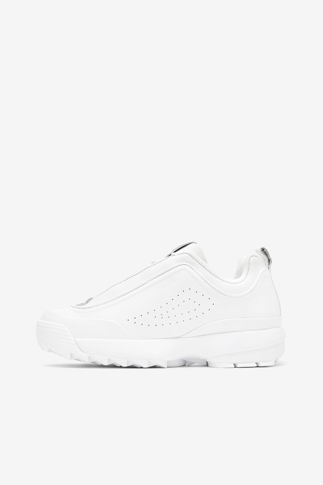 Zapatillas Gruesas Fila Disruptor Zero Chunky Sneakers Mujer Blancas Blancas Blancas | 503216TDY