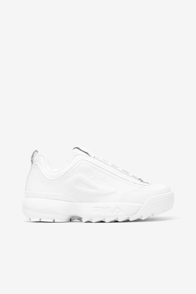 Zapatillas Gruesas Fila Disruptor Zero Chunky Sneakers Mujer Blancas Blancas Blancas | 503216TDY