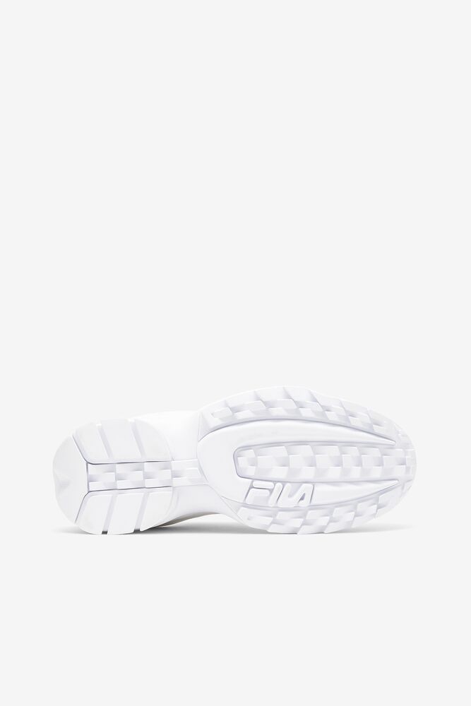 Zapatillas Gruesas Fila Disruptor Zero Chunky Sneakers Mujer Blancas Blancas Blancas | 517306NEL