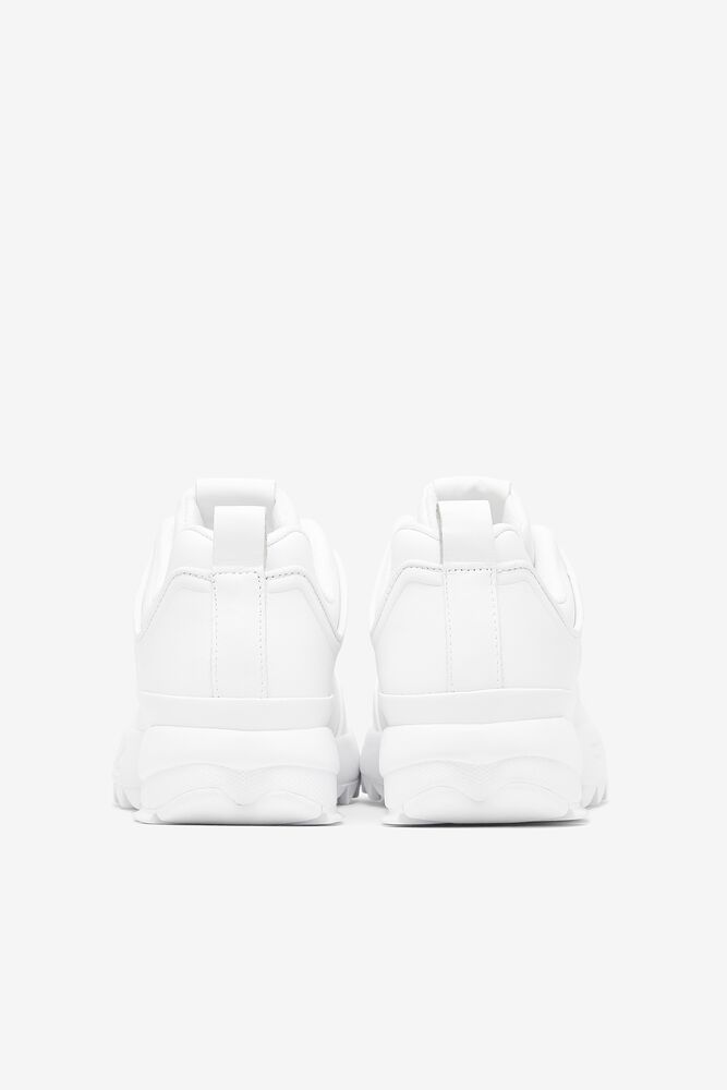 Zapatillas Gruesas Fila Disruptor Zero Chunky Sneakers Mujer Blancas Blancas Blancas | 517306NEL