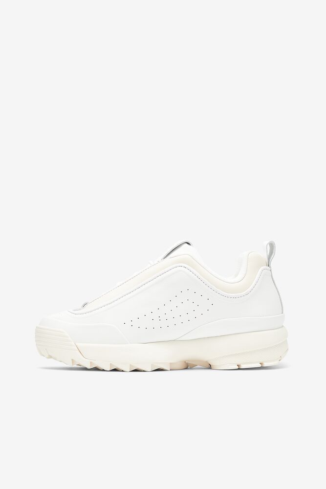 Zapatillas Gruesas Fila Disruptor Zero Chunky Sneakers Mujer Blancas Blancas | 326794MNF