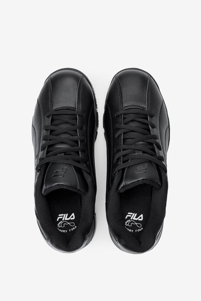 Zapatos Casuales Fila Memory Niteshift Slip Resistant Shoe Casual Shoes Hombre Blk/Blk/Blk | 745128ILT