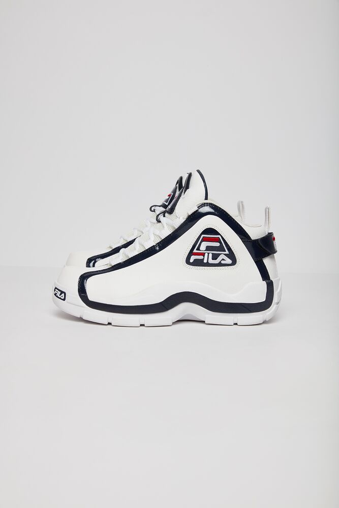 Zapatos Tenis Fila 96 Tennis Shoes Hombre Wht/Fnvy/Fred | 934271FIJ