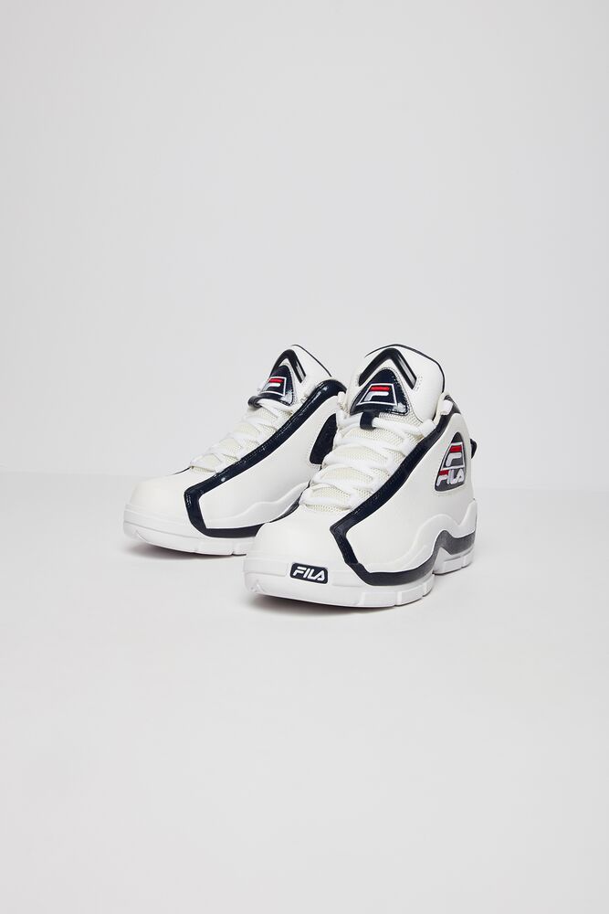 Zapatos Tenis Fila 96 Tennis Shoes Hombre Wht/Fnvy/Fred | 934271FIJ