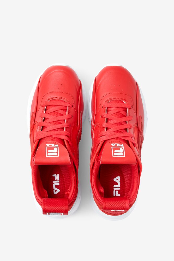 Zapatos Tenis Fila Amore Tennis Shoes Mujer Rojas Rojas Blancas | 290687CNT