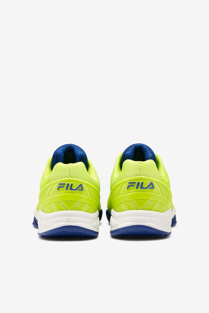 Zapatos Tenis Fila Axilus 2 Energized Tennis Shoes Hombre Azules Blancas | 527394NHU