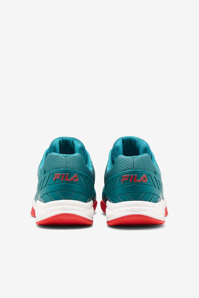 Zapatos Tenis Fila Axilus 2 Energized Tennis Shoes Hombre Blancas Rojas | 315204OQZ