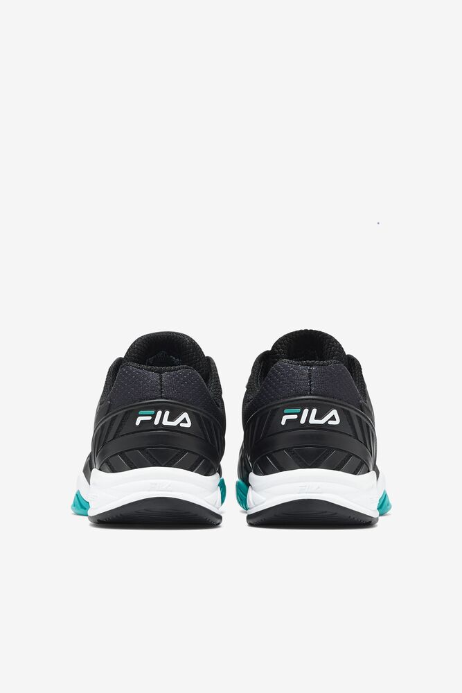 Zapatos Tenis Fila Axilus 2 Energized Tennis Shoes Mujer Negras Azules Turquesa | 537849FET