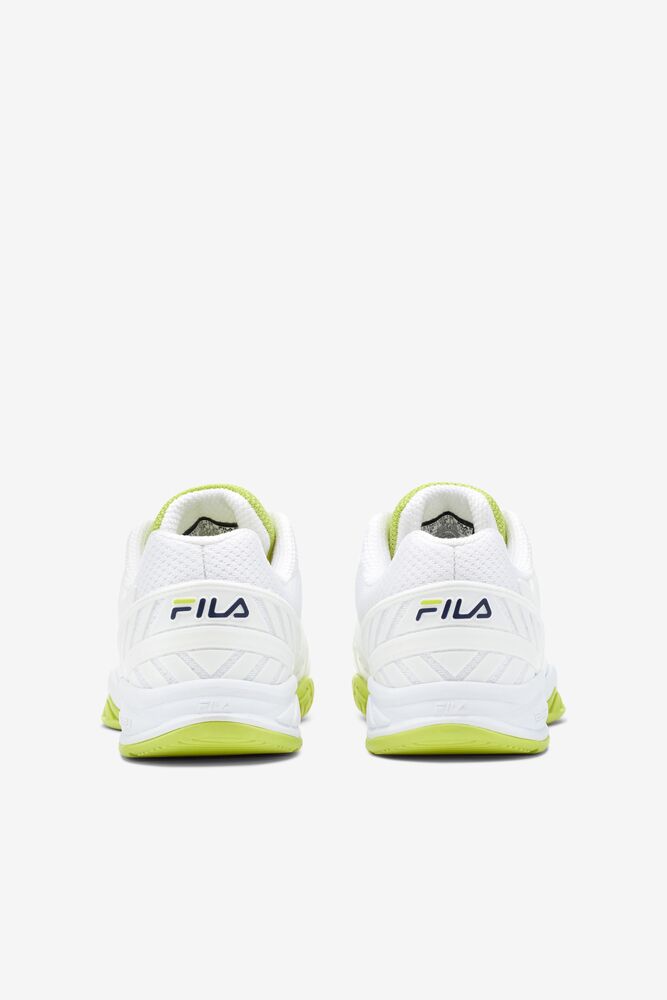 Zapatos Tenis Fila Axilus 2 Energized Tennis Shoes Mujer Blancas Azul Marino | 496237XBP