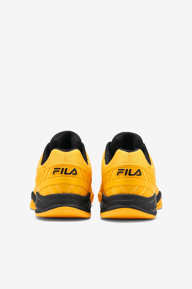 Zapatos Tenis Fila Axilus 2 Energized Tennis Shoes Hombre Amarillo Amarillo Negras | 375629HIK