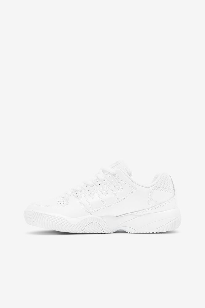 Zapatos Tenis Fila Double Bounce Tennis Shoes Mujer Wht/Hris/Msil | 576489BNJ