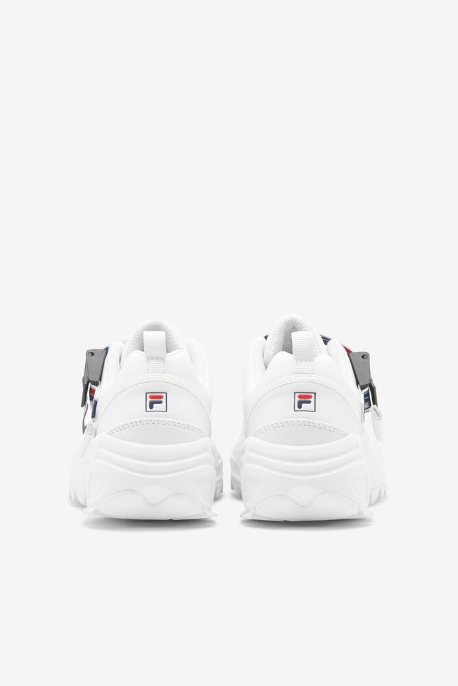 Zapatos Tenis Fila Fast Charge Tennis Shoes Unisex Wht/Fnvy/Fred | 490627MIS