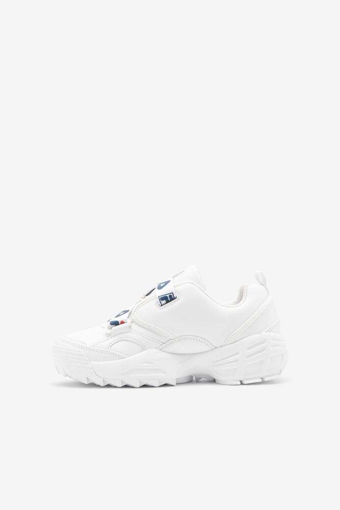 Zapatos Tenis Fila Fast Charge Tennis Shoes Unisex Wht/Fnvy/Fred | 490627MIS