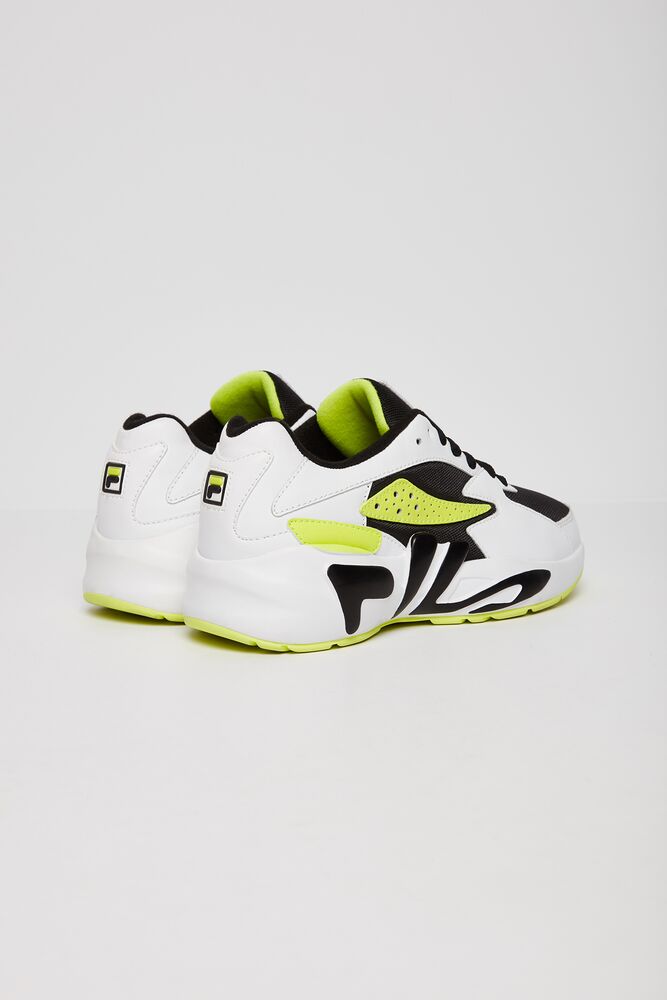 Zapatos Tenis Fila Mindblower Tennis Shoes Mujer Blk/Wht/Sfty | 905748NPL