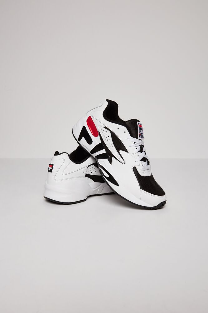 Zapatos Tenis Fila Mindblower Tennis Shoes Hombre Blk/Fred/Wht | 942735VBE