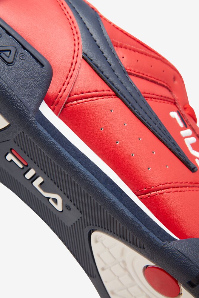 Zapatos Tenis Fila Original Fitness Tennis Shoes Hombre Rojas Azul Marino Blancas | 193528DGM