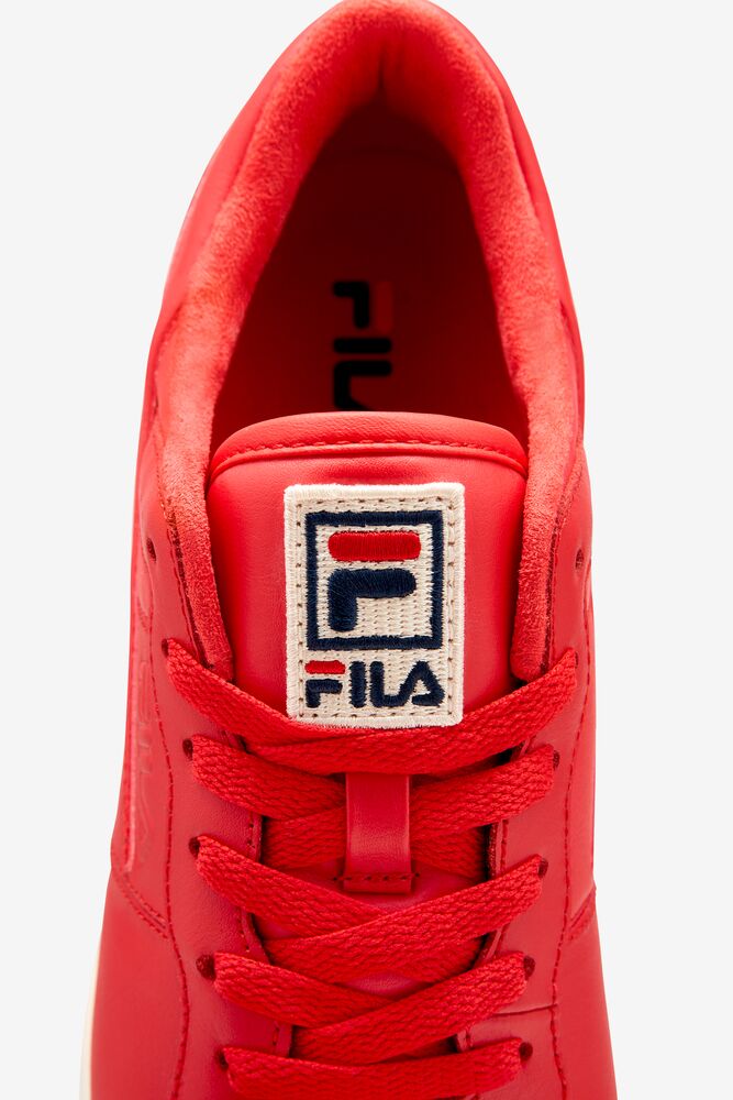 Zapatos Tenis Fila Original Fitness Tennis Shoes Hombre Rojas Azul Marino | 940753TUI