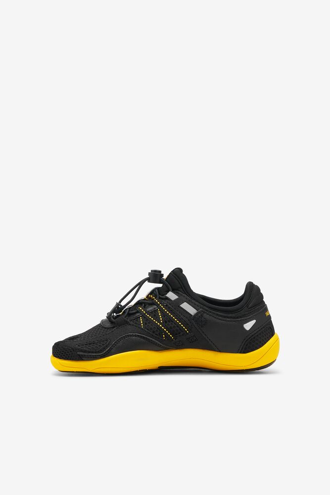 Zapatos Tenis Fila Skele-toes Bay Rnr 3 Tennis Shoes Unisex Negras Amarillo | 312967HDI