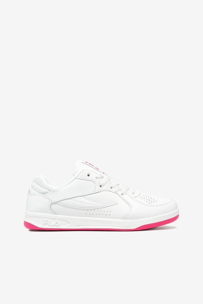 Zapatos Tenis Fila Tn-83 Tennis Shoes Mujer Blancas Blancas Rosas | 294816GUT