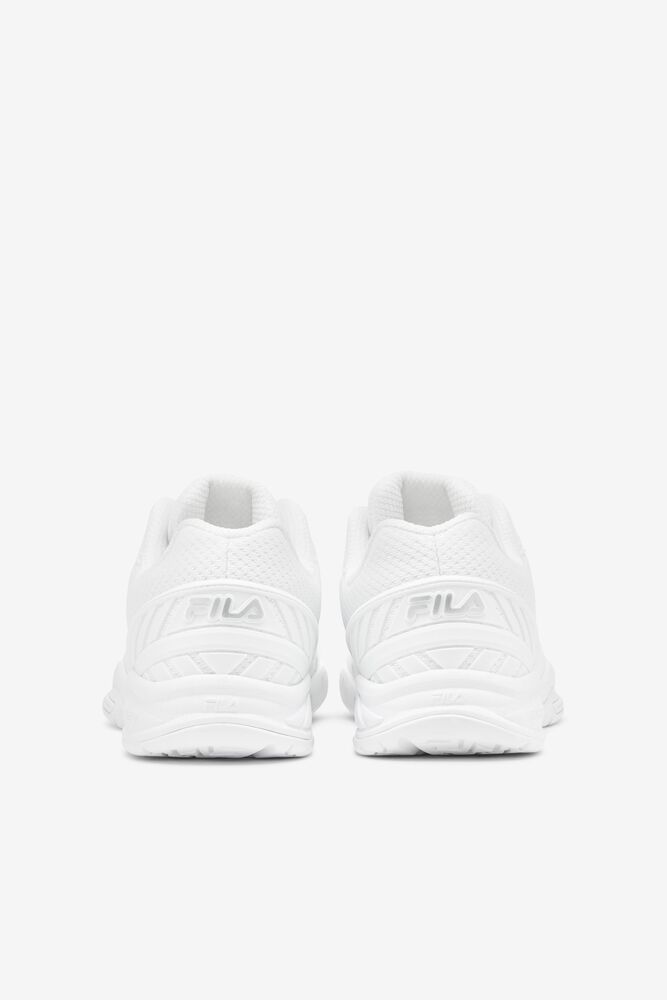 Zapatos Tenis Fila Volley Zone Tennis Shoes Mujer Wht/Msil/Wht | 196038WCO